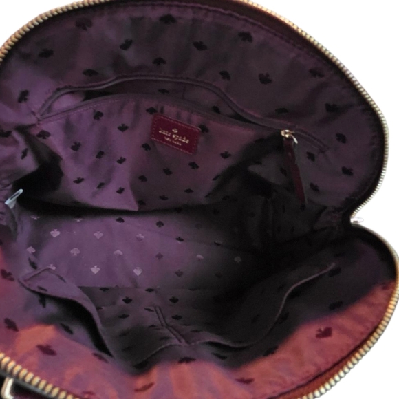 Kate Spade Grove Street Carli Medium Satchel Handbag in Cherrywood Red NWOT - Picture 17 of 17